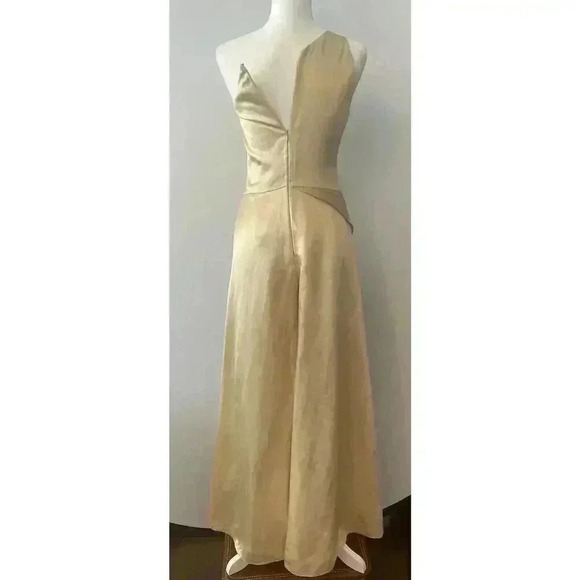 Ralph Lauren Collection Purple Label Gown Jumpsuit Runway Maxi Dress runway XS S - Picture 7 of 15